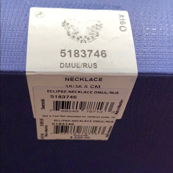 SWAROVSKI ECLIPSE NECKLACE - Picture 7 of 10